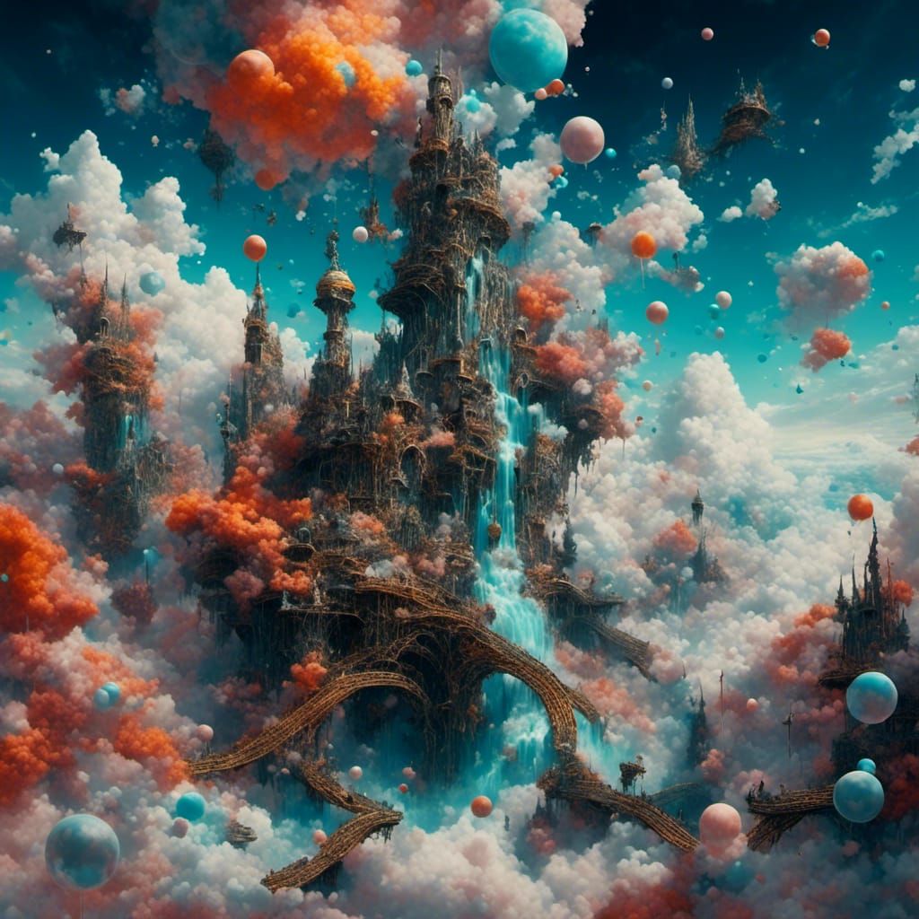 Ordered chaos (creatively upscaled)