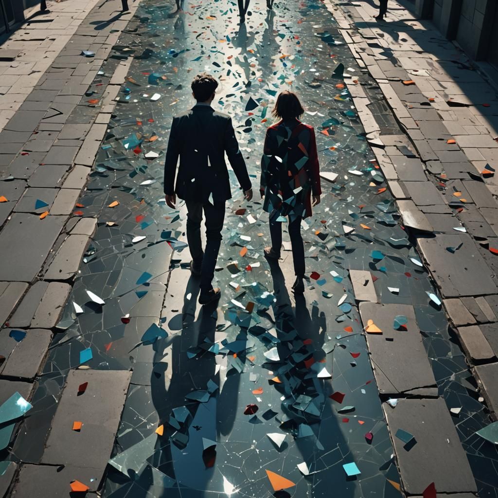 Shattering Illusions: A Surrealist Journey