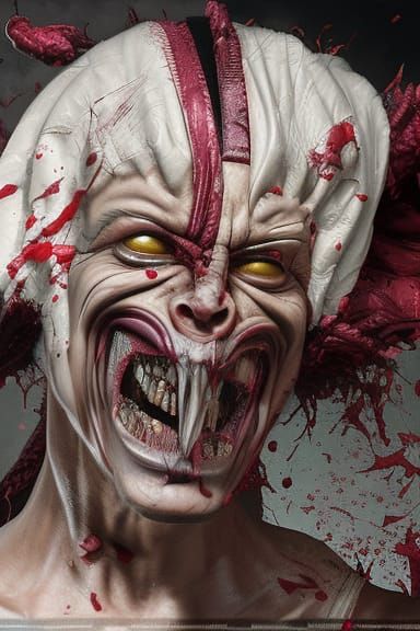 Opus Spirit Witch Doctor in Surreal Landscape