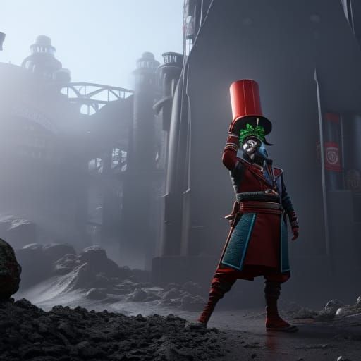 Psychopathic Clown Crashes Fast-Food Restaurant: Detailed Ma...