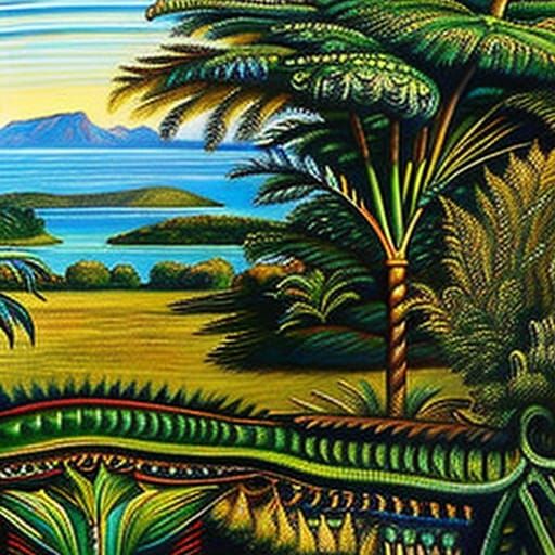 Paradisio in Pre-Raphaelite Style