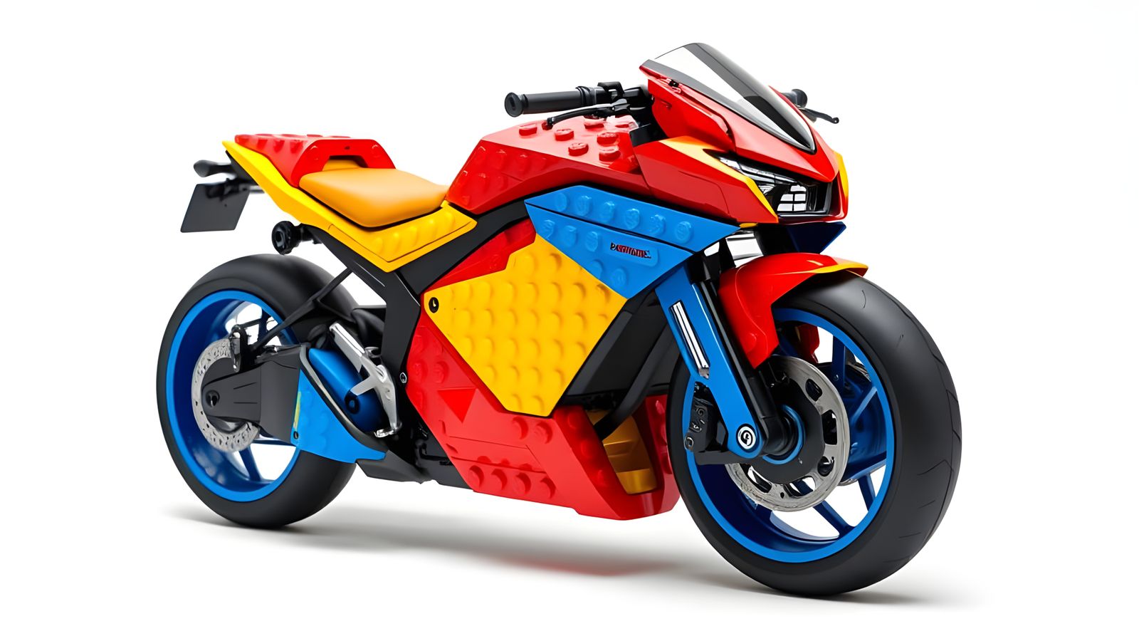 Electric Dream Chopper in Vibrant Tri-Colors