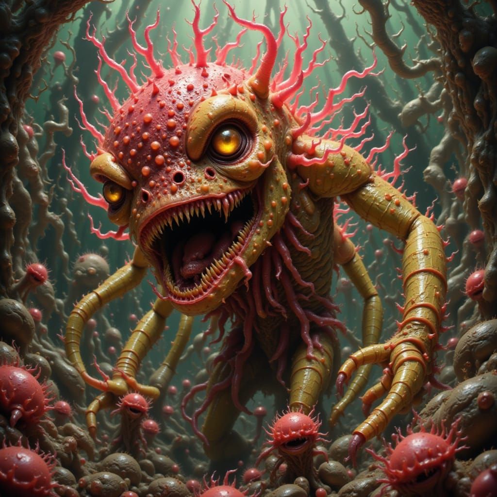 Angry Pustulating Pimple Creature