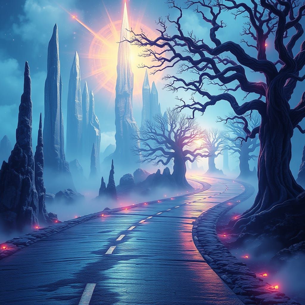 Celestial Highway Beckons Travelers to an Otherworldly Realm