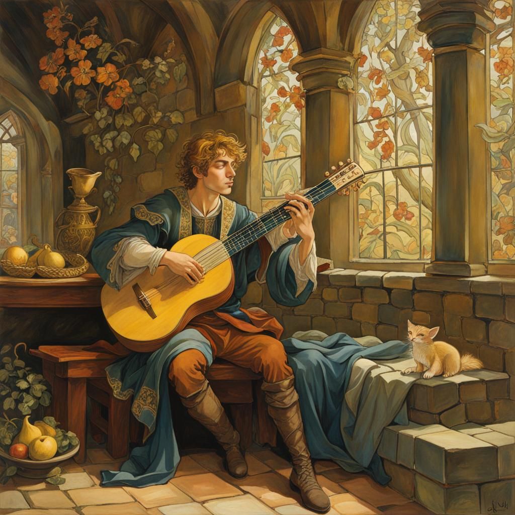 Medieval Troubadour 231226C