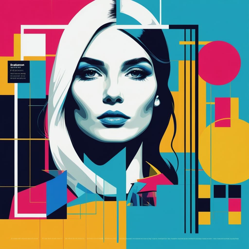 Fashion Designer Expertise in Vibrant Digital Art