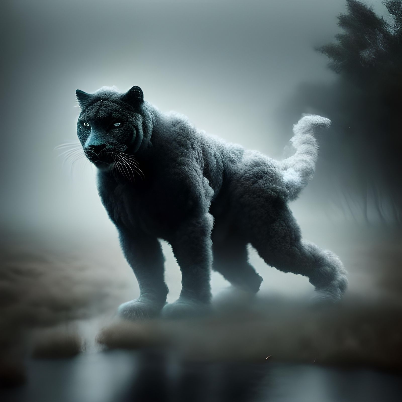 Storm Cloud Panther Animal LORA