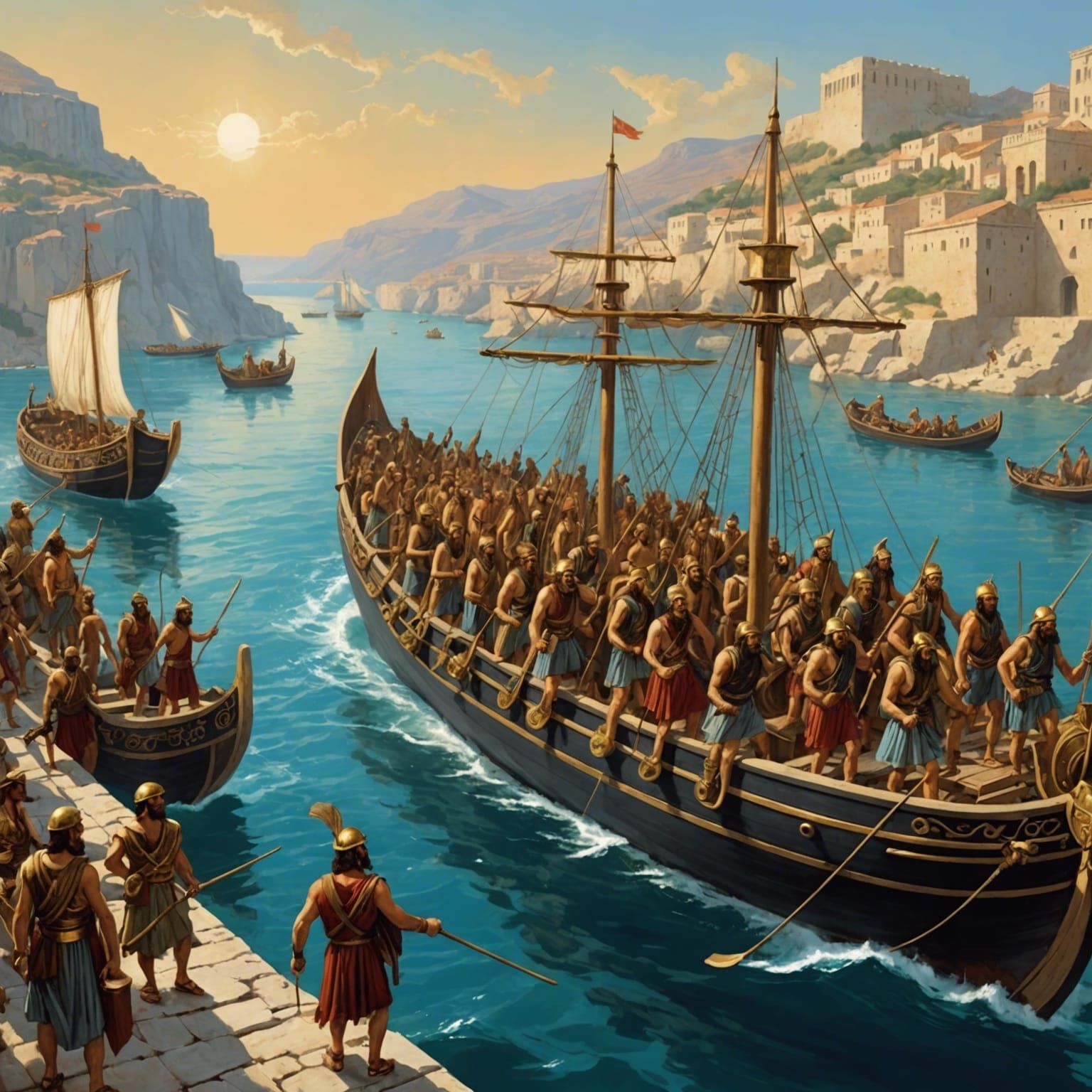 The Argonauts' Voyage for the Golden Fleece