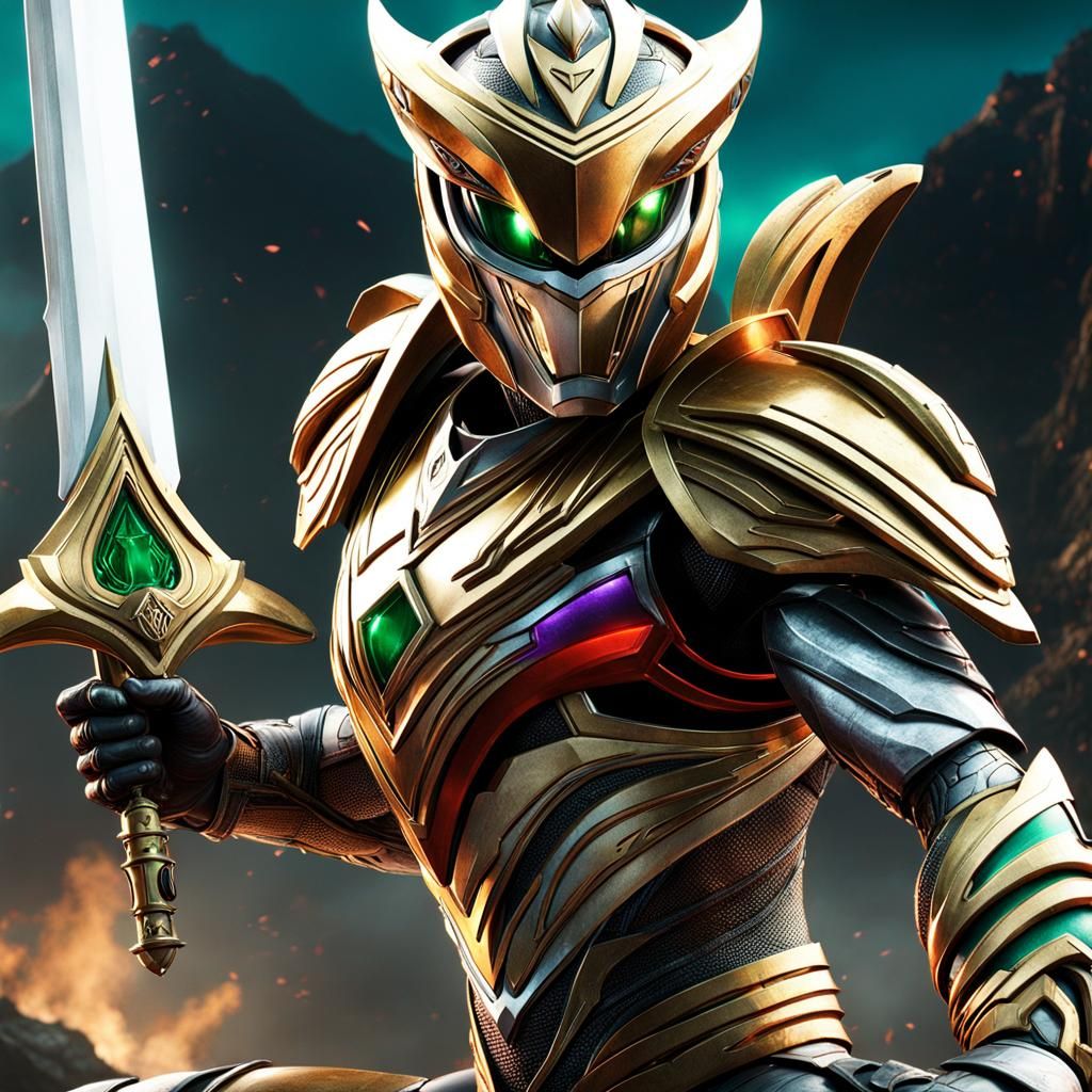 Lord Drakkon with White Tiger Sword in Ruins