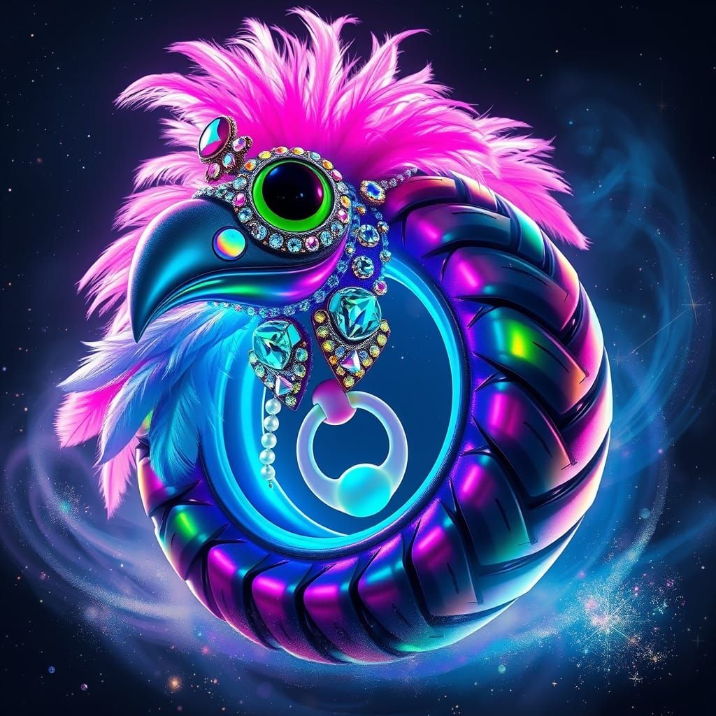 TIREBIRD BABY IN SPACE