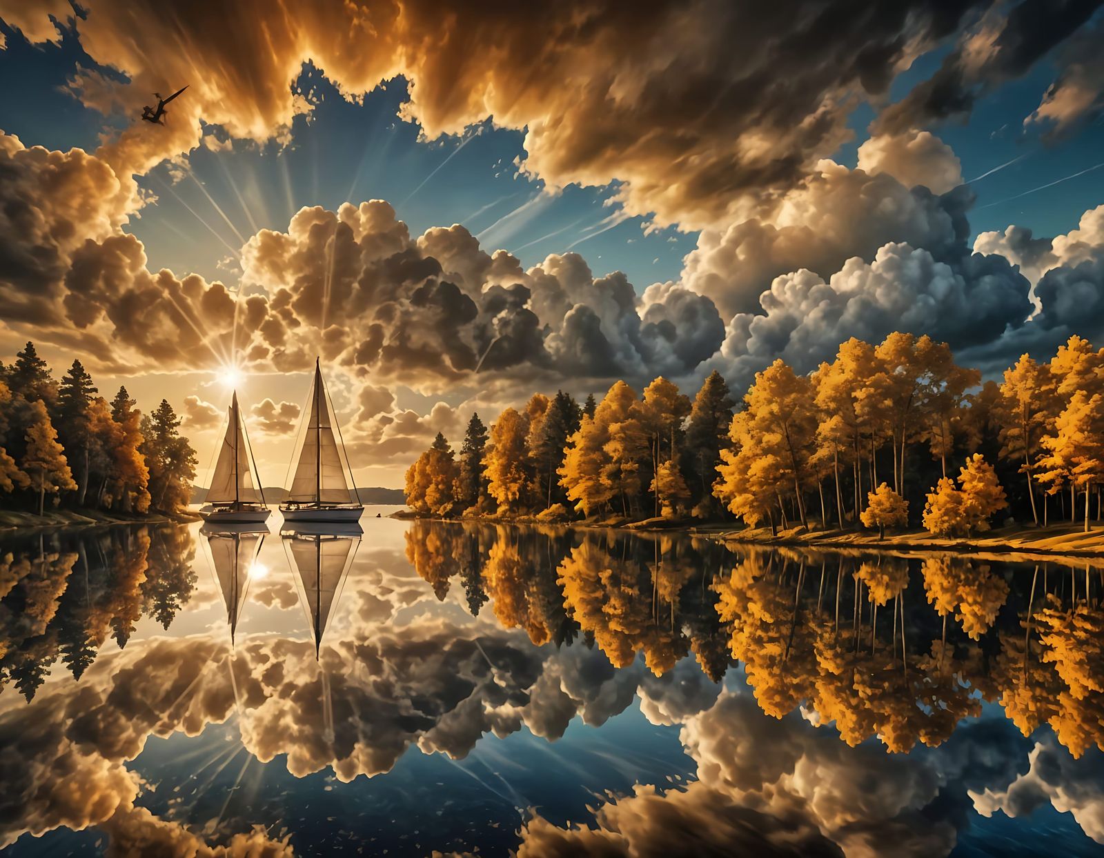 The perfect day for sailing