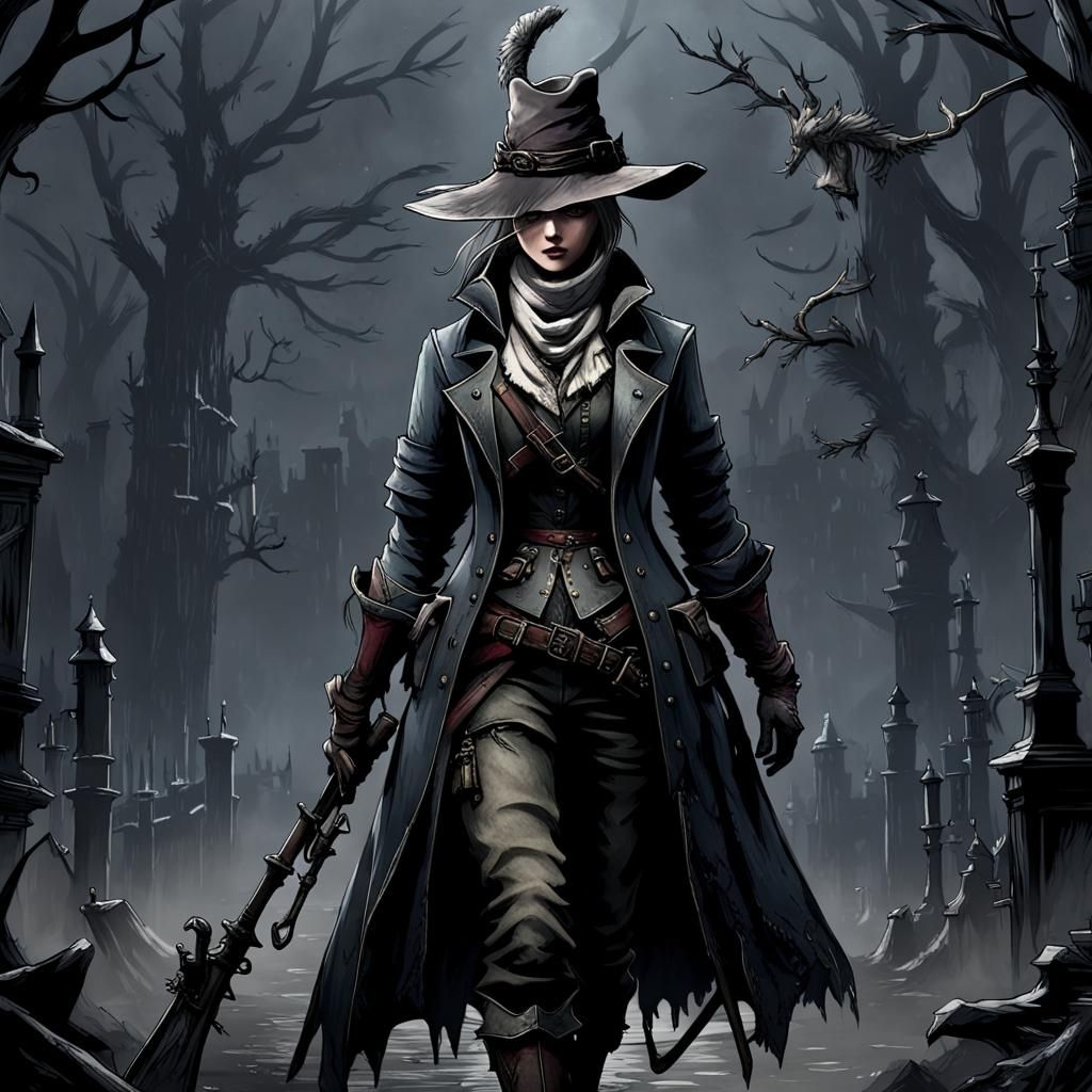 Bloodborne-Inspired Female Hunter