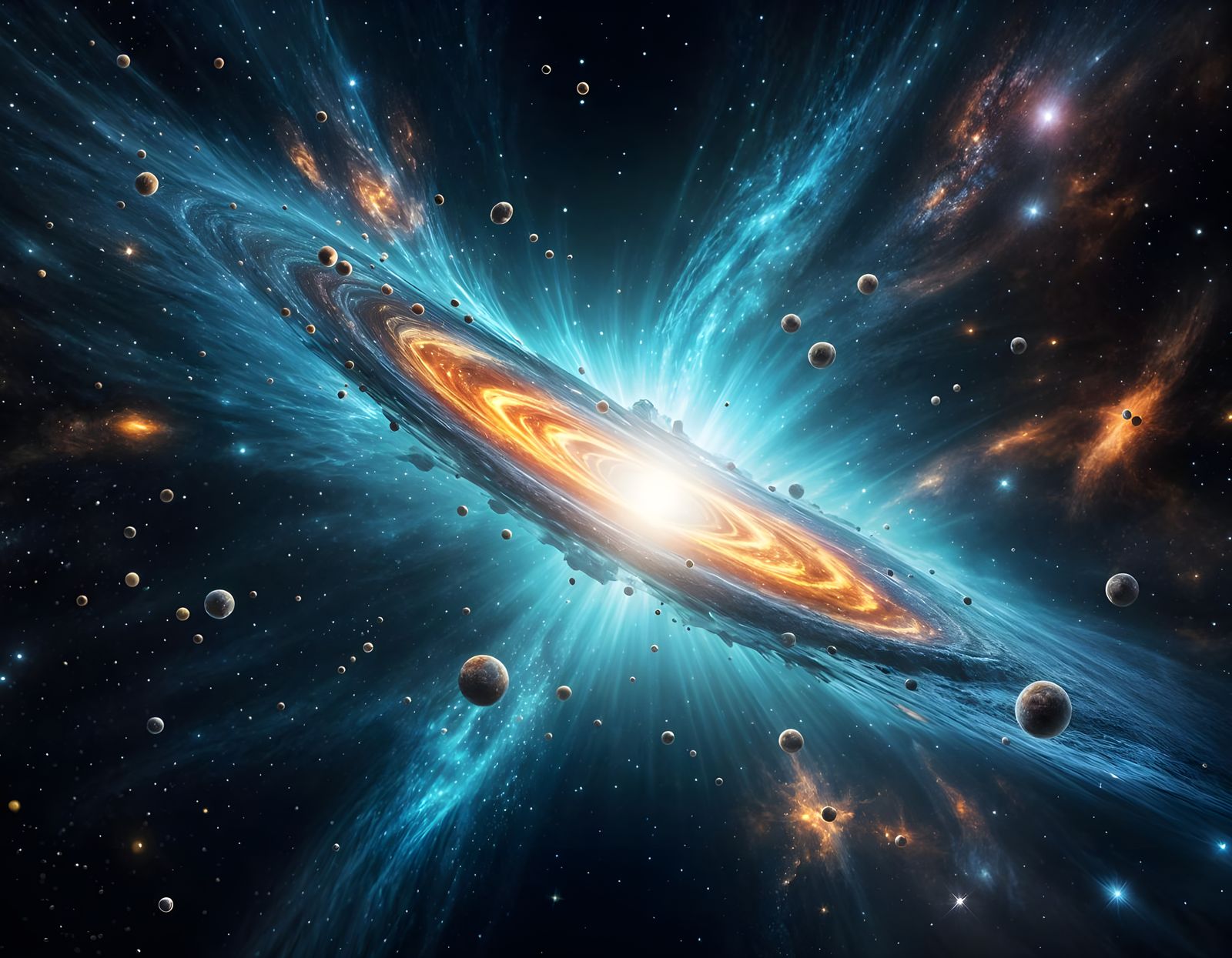 Visually Stunning Animated Big Bang Universe Creation