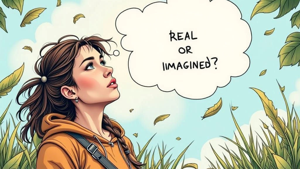 Comic Strip Panel in Franco-Belgian Style