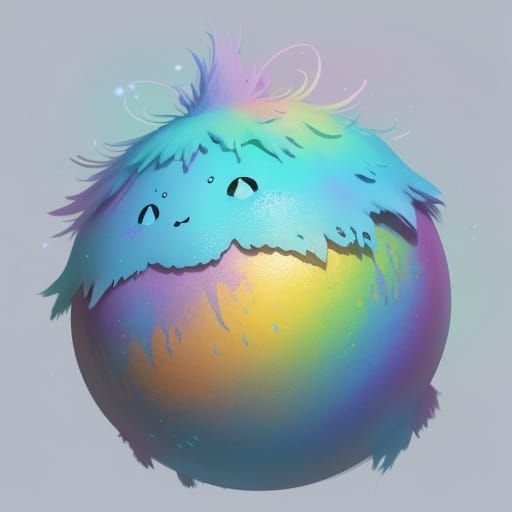 Whimsical Doodlespawn Creature in Vibrant Fantasy Art