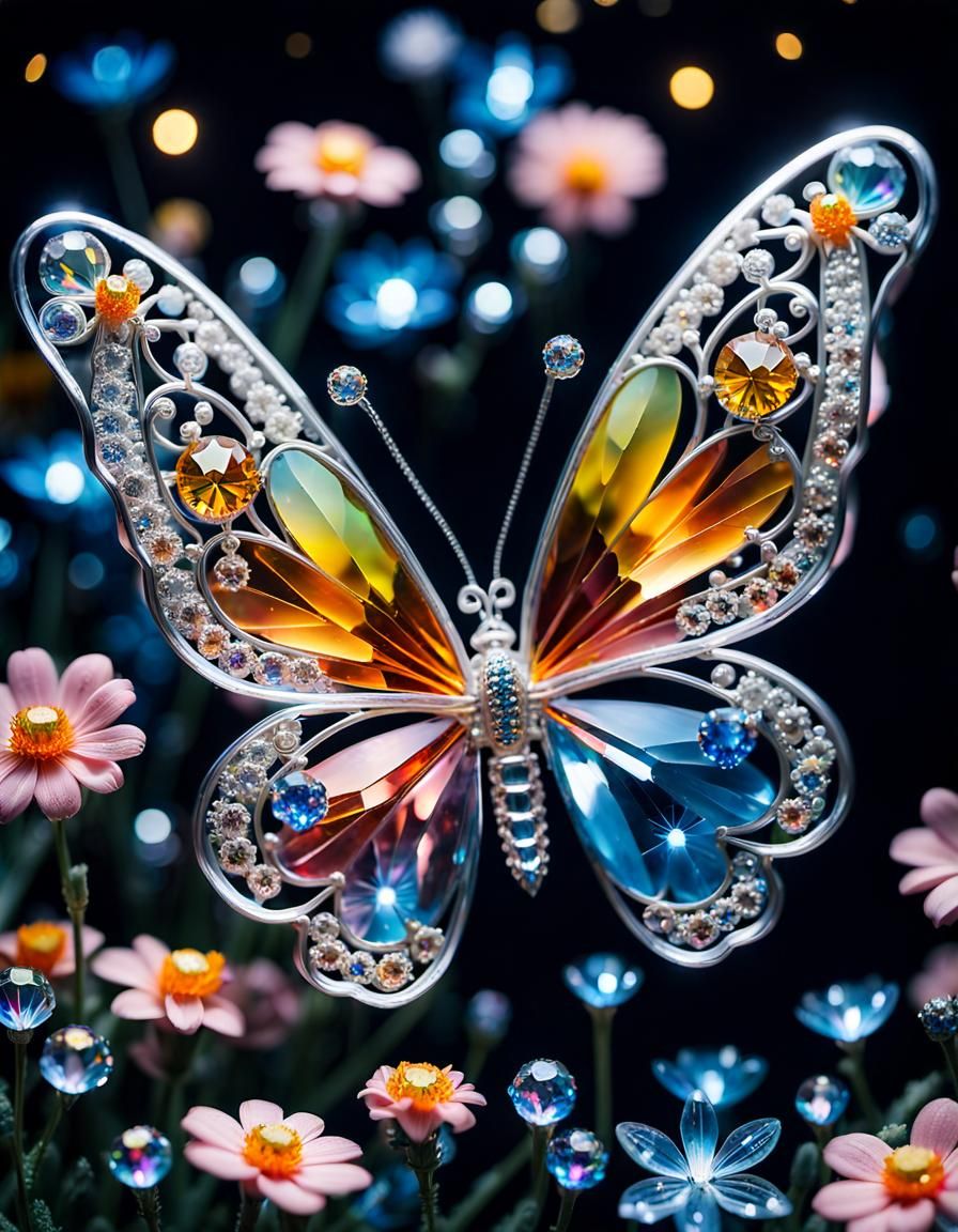 Crystal Butterfly