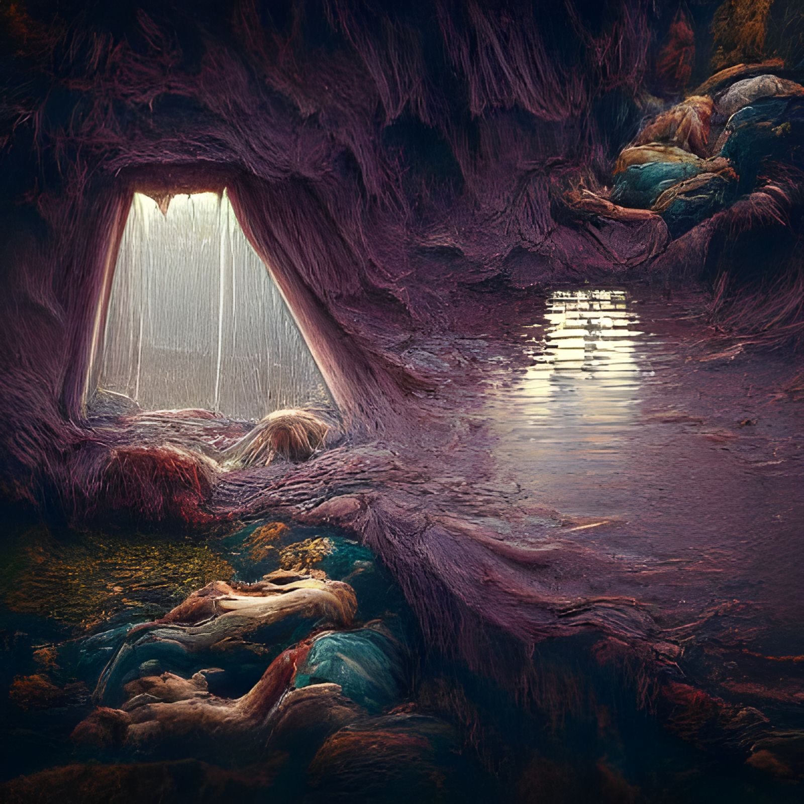 Unhinged Portrait in Gustave Doré Style