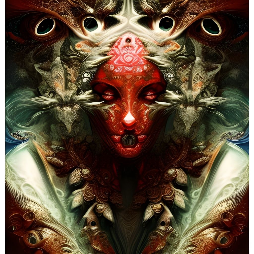 Intricate Portrait of an Apex Predator