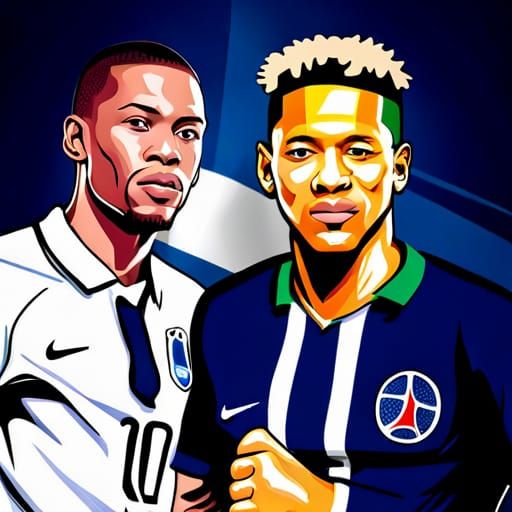 MBAPPE AND NEYMAR JR