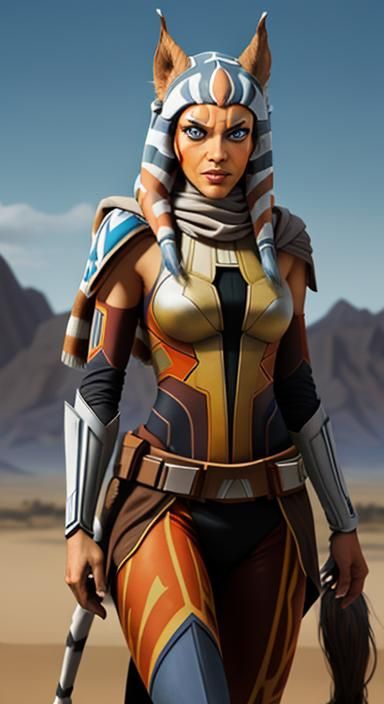 Ahsoka as a Horse Girl: AI Interpretation