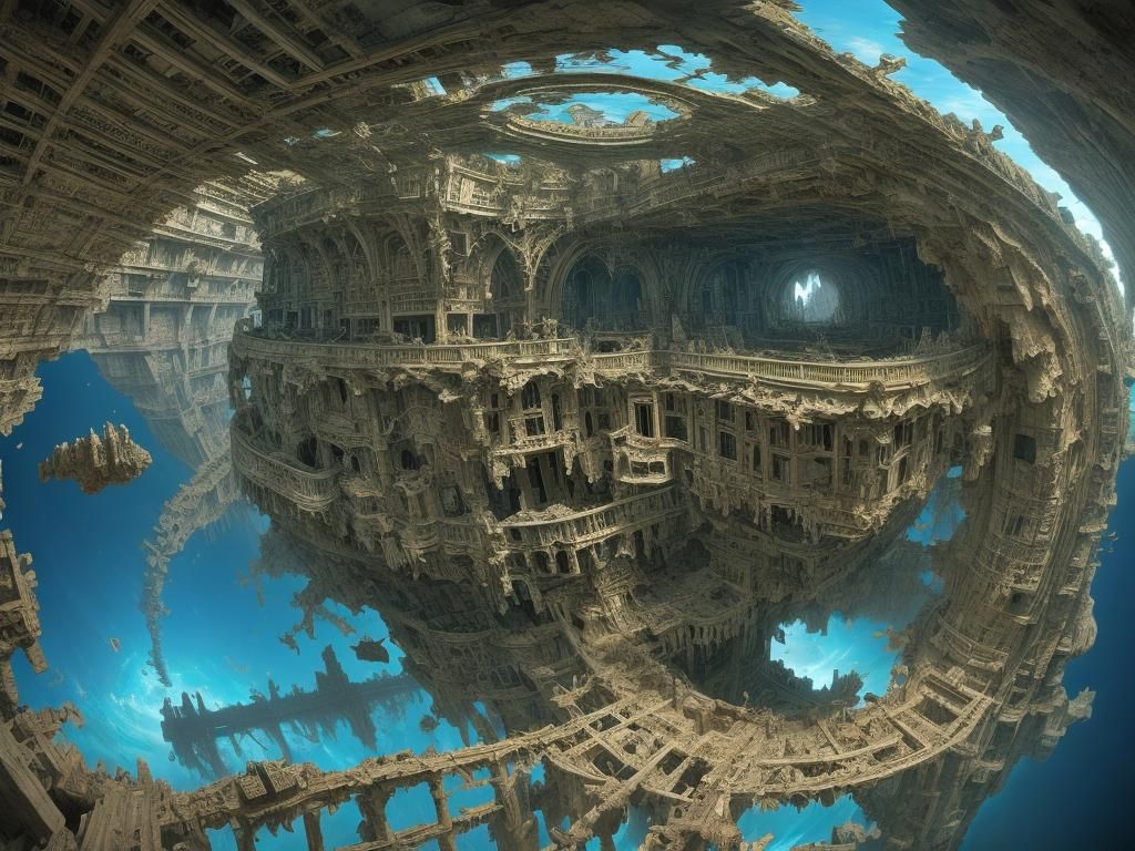 Fractal Shipwreck: Surreal Human Connection