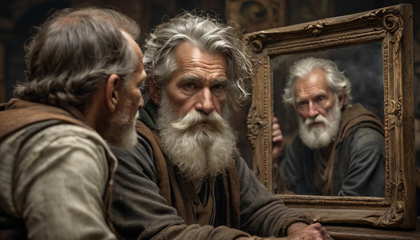 encapsulate the juxtaposition of youth and age