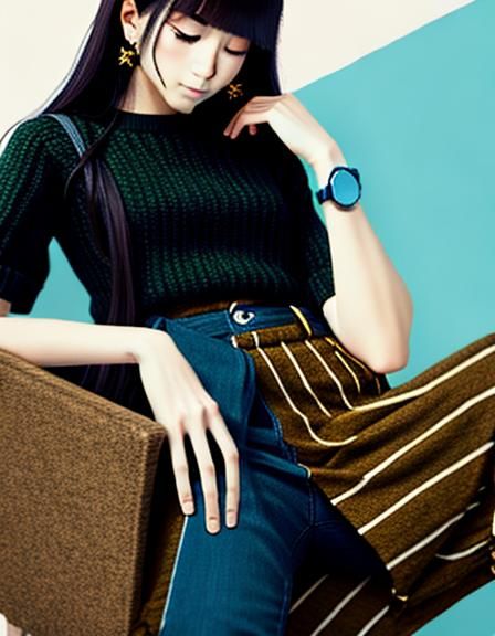 Cyberpunk Cityscape at Dusk: Neon Reflections