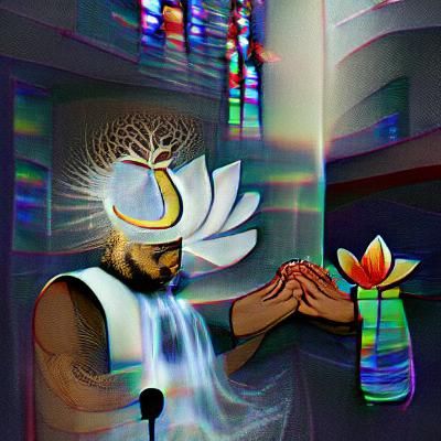 Abstract Spirituality Generated by AI