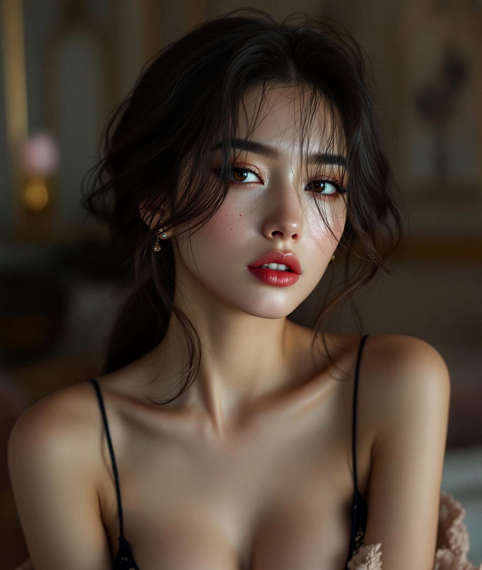 Portrait of a K-Pop Inspired Woman