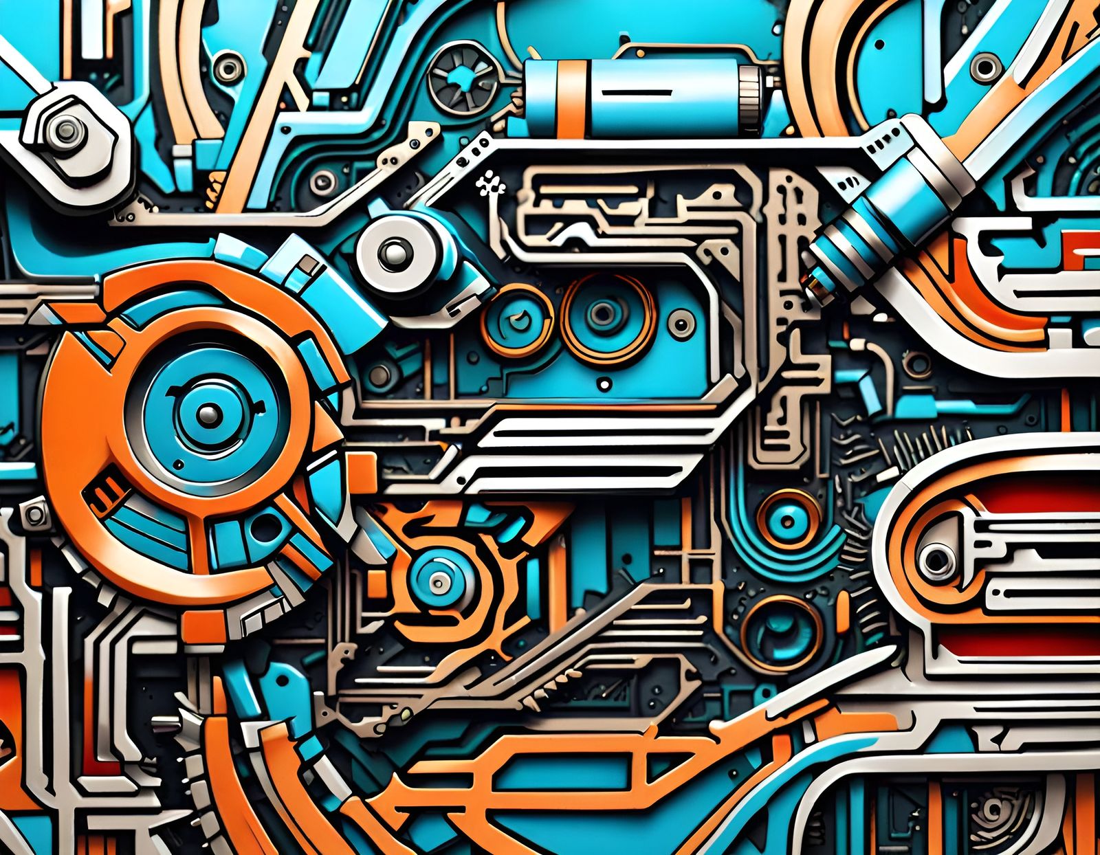 Abstract geometric psy-art 21oct23