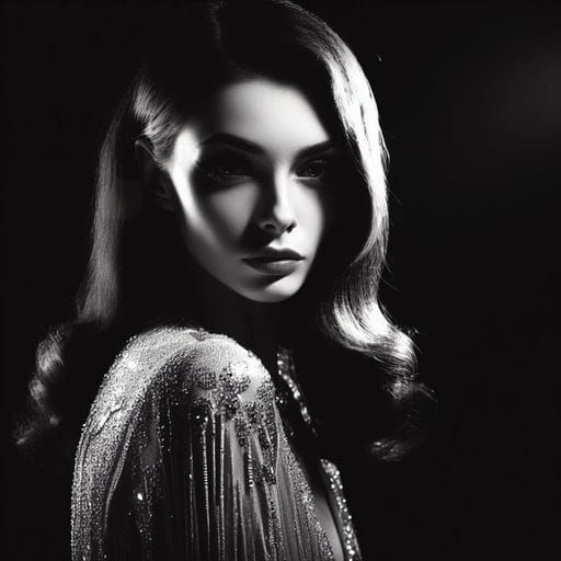 French Femme Fatale in Retrofuturistic Neo Noir