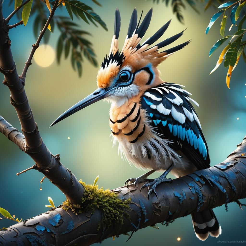 Baby Hoopoe Bird!