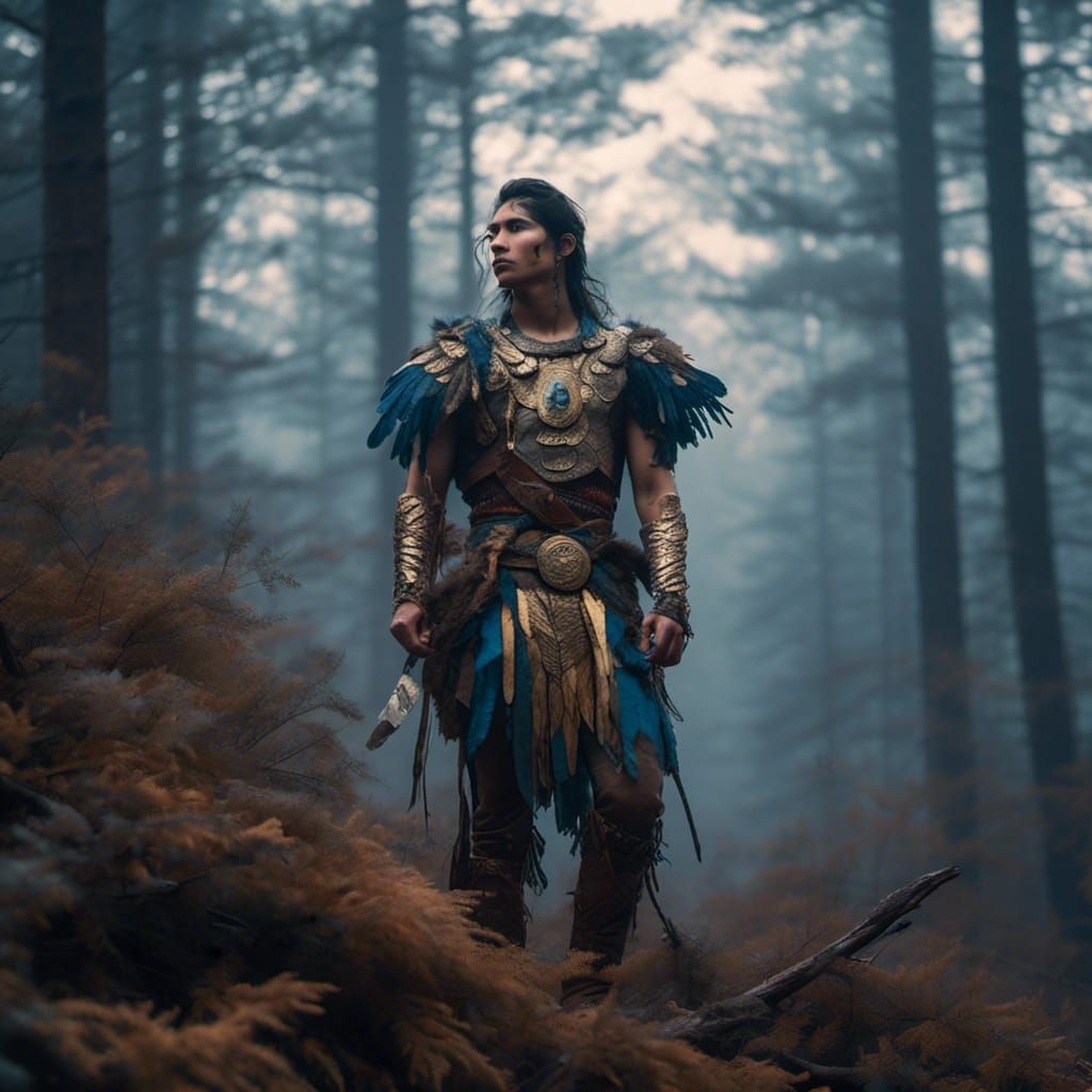 NATIVE AMERICAN WARRIOR 5