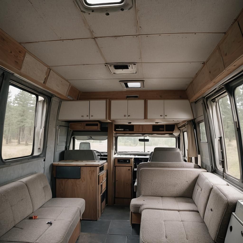 Renovated 1978 Dodge RV with AirCrete Interior