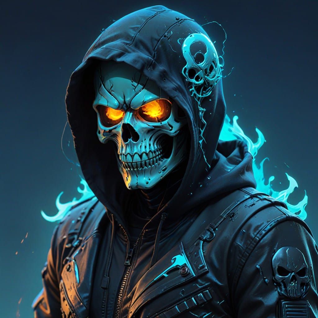 a close up of a person wearing a hoodie,