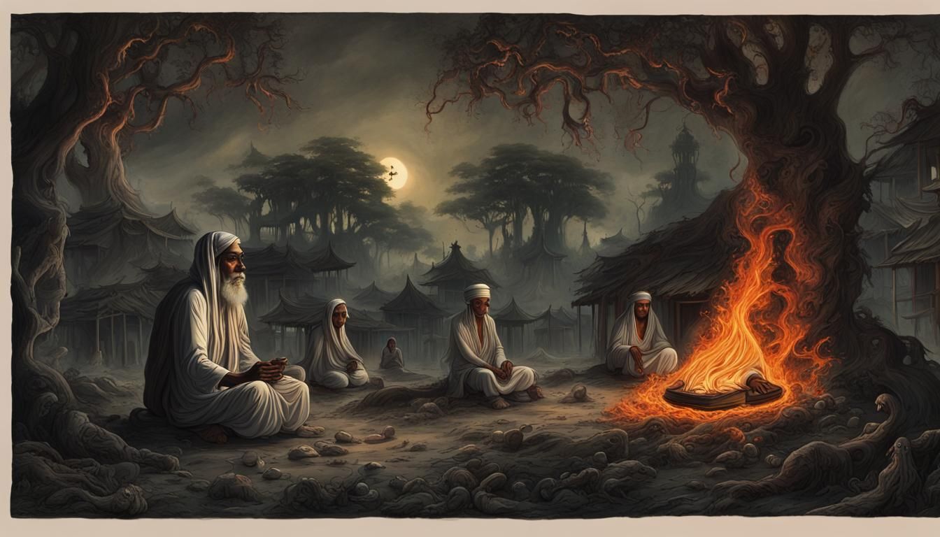 Eerie Tantric Ritual Under a Village Tree