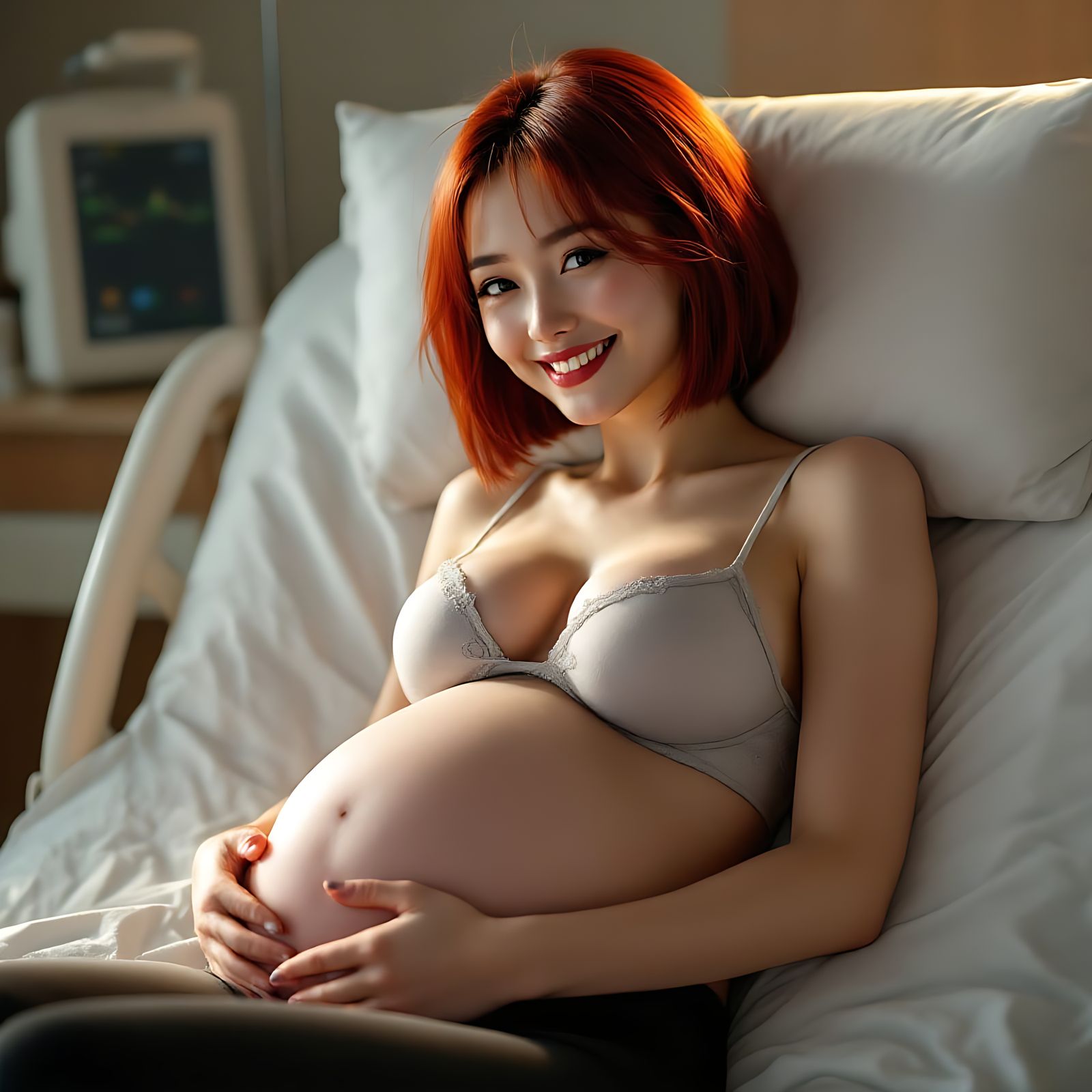 Last ultrasound : baby is wriggling more and more !