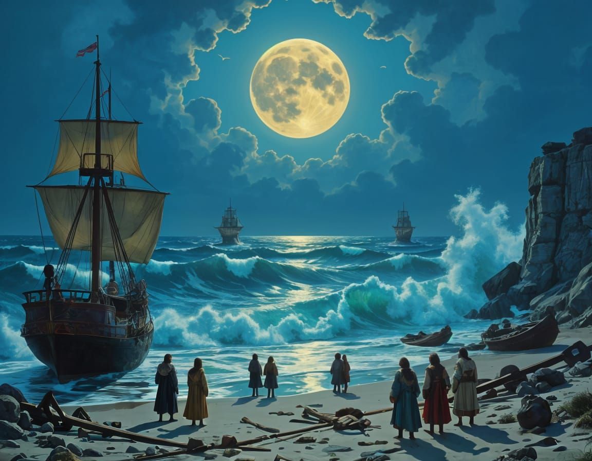 Slavic Warriors Emerge From Parted Sea