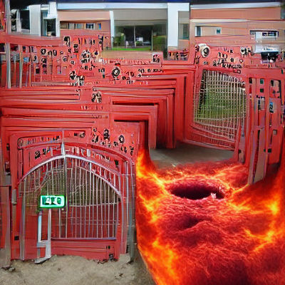 Ominous Gates to the Underworld