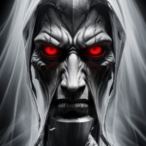 Sinister Figure Emerges in Dark, Ominous Throne Room