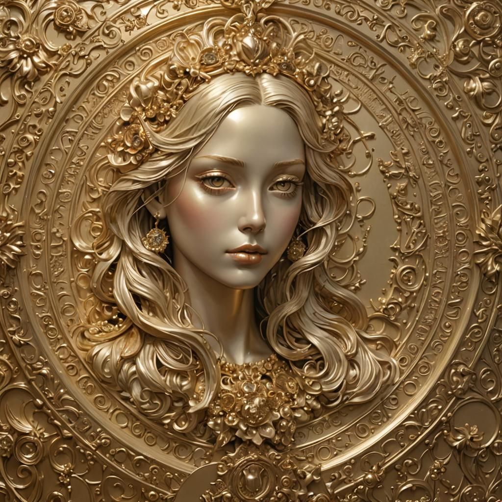 Abstract Image Generated From Simple Prompt