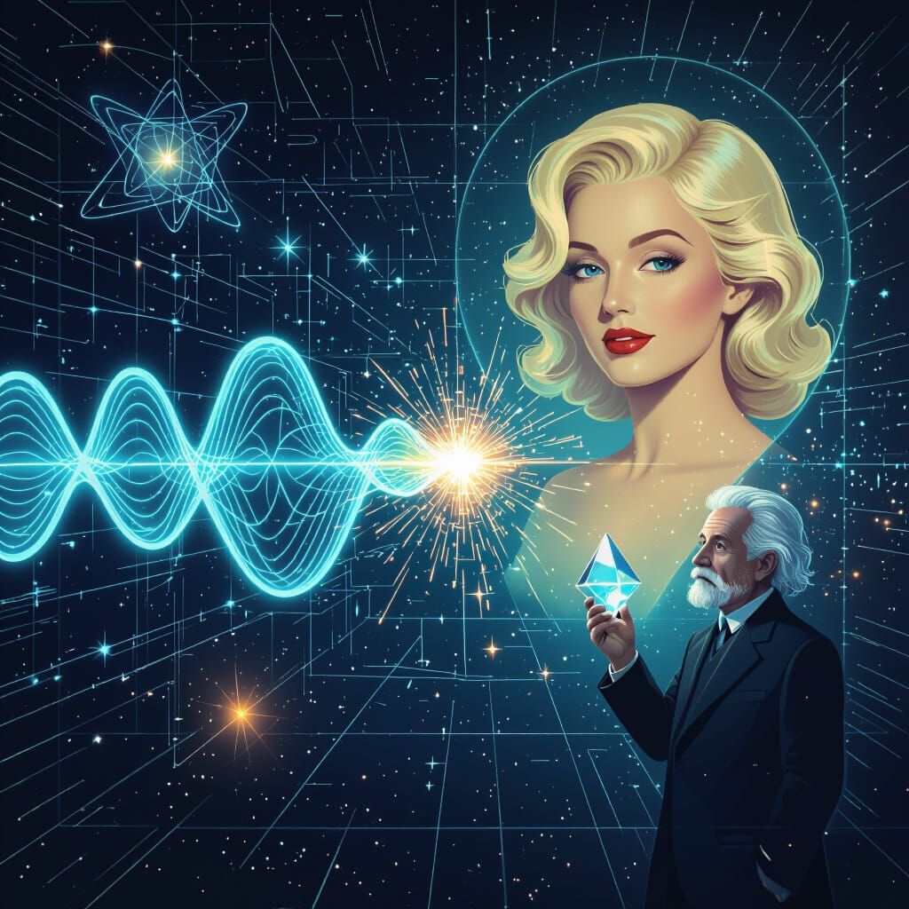 Photon's Journey: Duality in a Cosmic Matrix