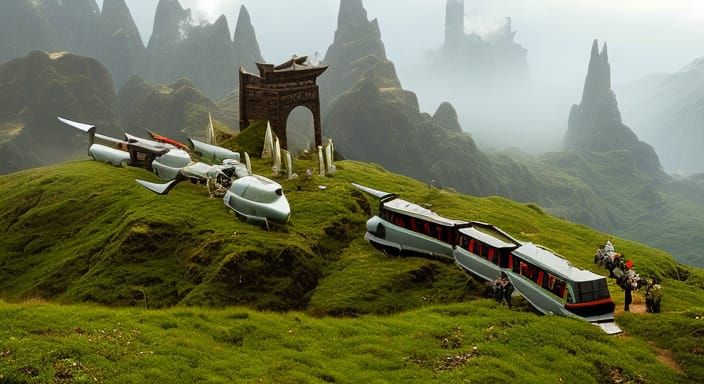 Fantasy Adventurers Begin Their Journey