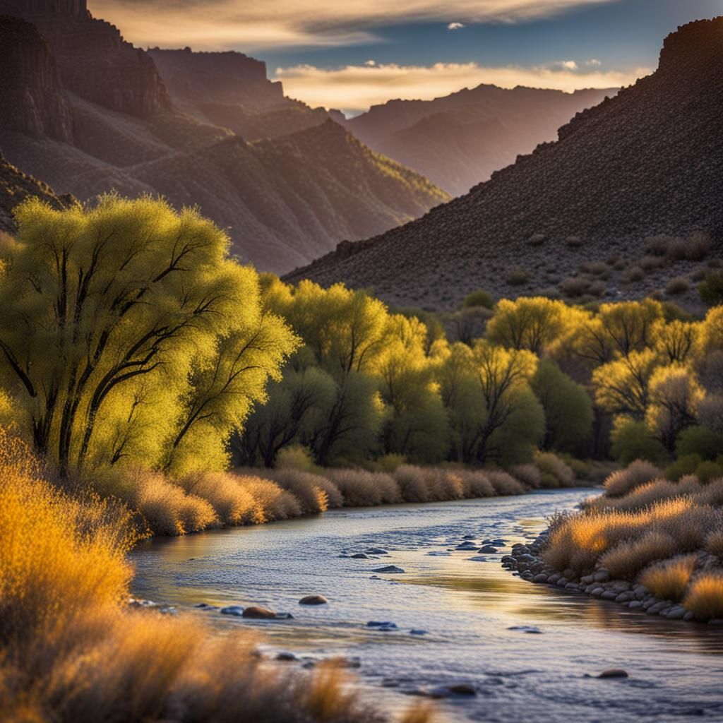 Stunning Rio Grande River Photography with Bokeh