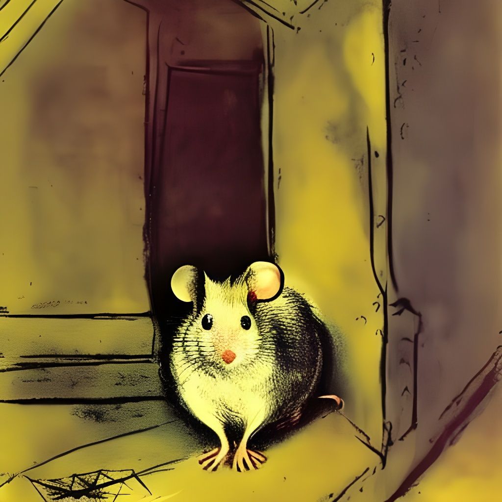 Mouse in the White House: Rembrandt and Chagall Style