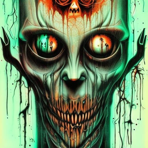 Demonic Ghosts in the Machine: Dark Concept Art