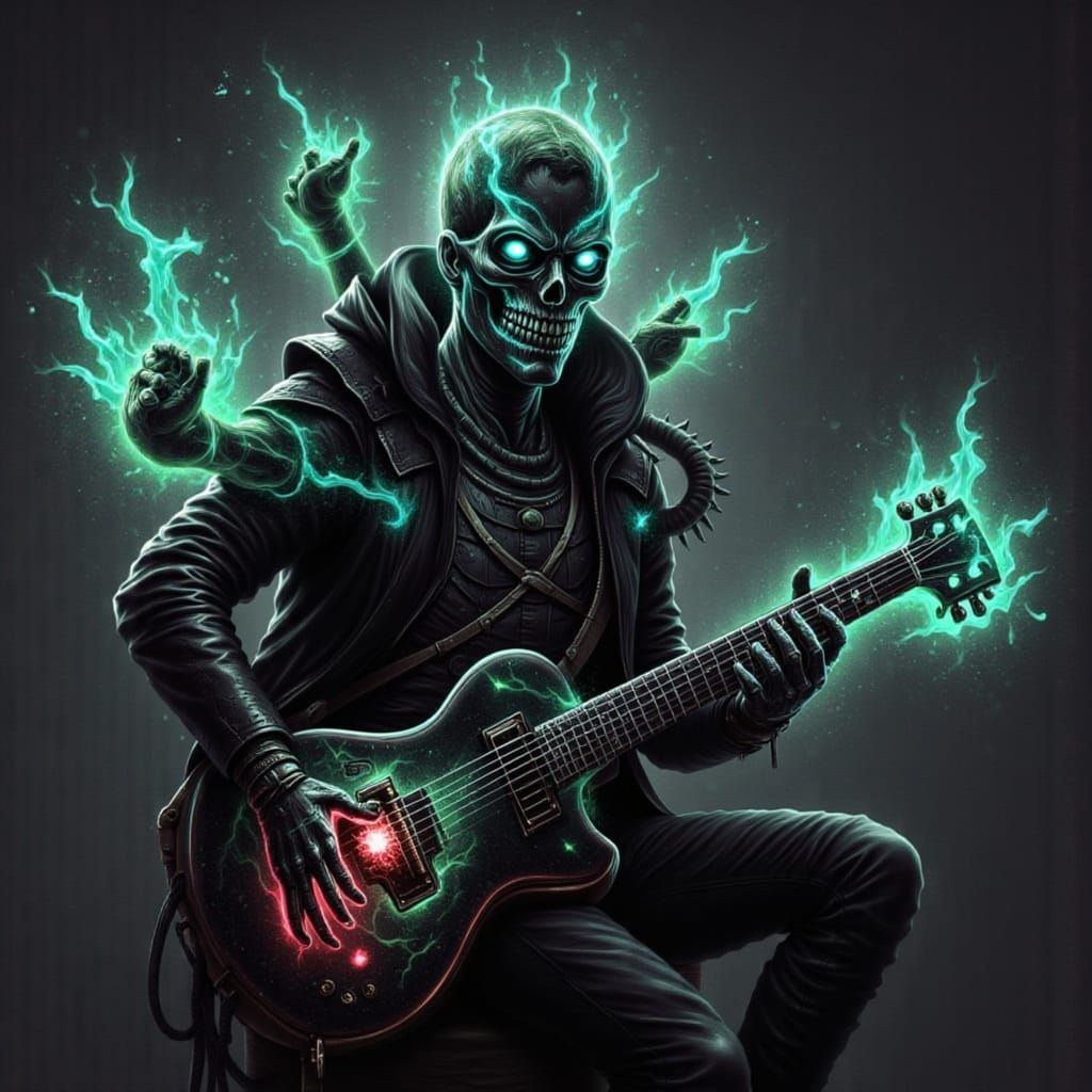 AI Generated Image with Mindblown and Playa LoRAs