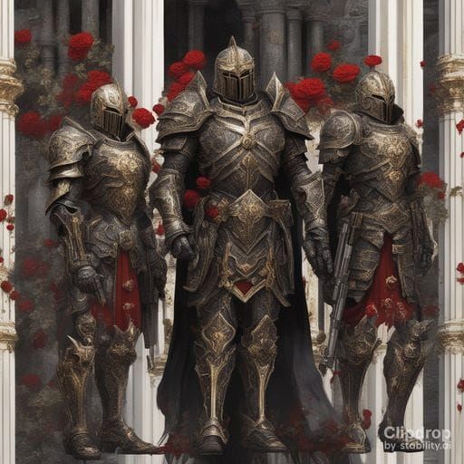 Crimson Rose Emblem: Order Symbol