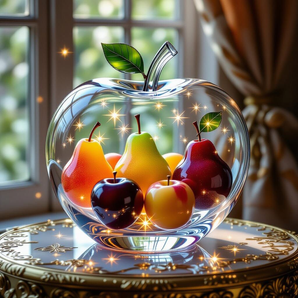 Transparent fruits