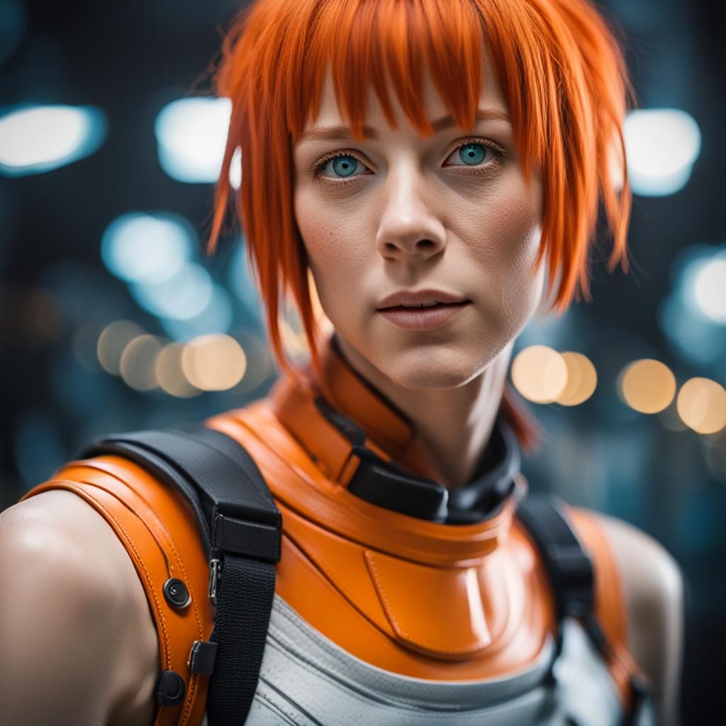 The Fifth Element: Leeloo in Sharp Focus